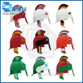 Funny and Fascinating Eco-friendly Football Supporter PP Flag Helmet